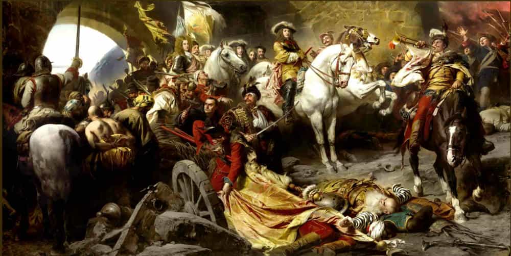 تابلوفرش چاپی طرح نقاشی فرانسوی کد 2139